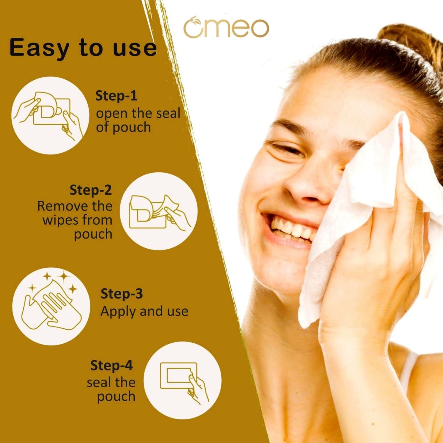 Omeo Calendula Wet Wipes - Dista