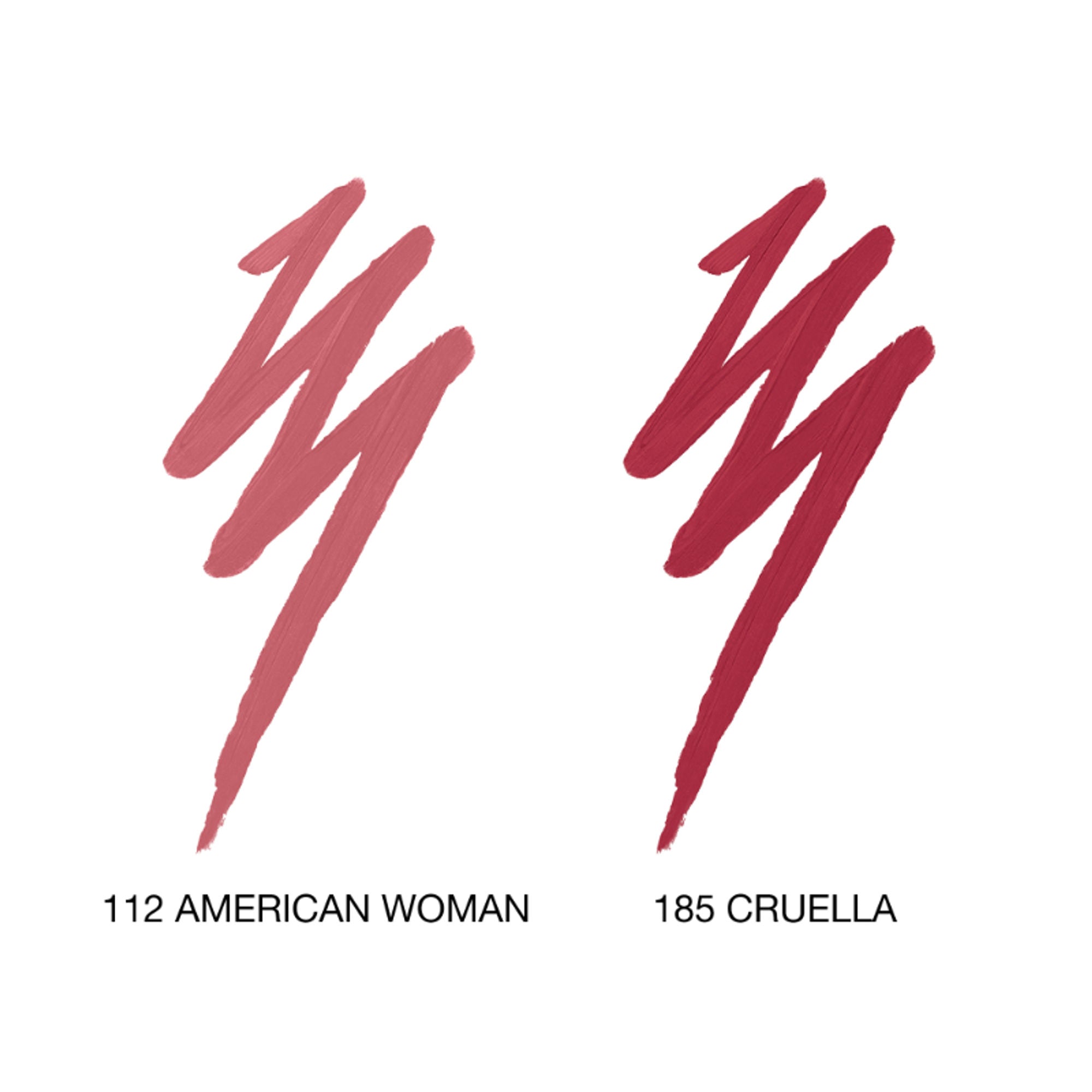 Powermatte High Intensity Lip Pencil Duo   American Woman & Cruella