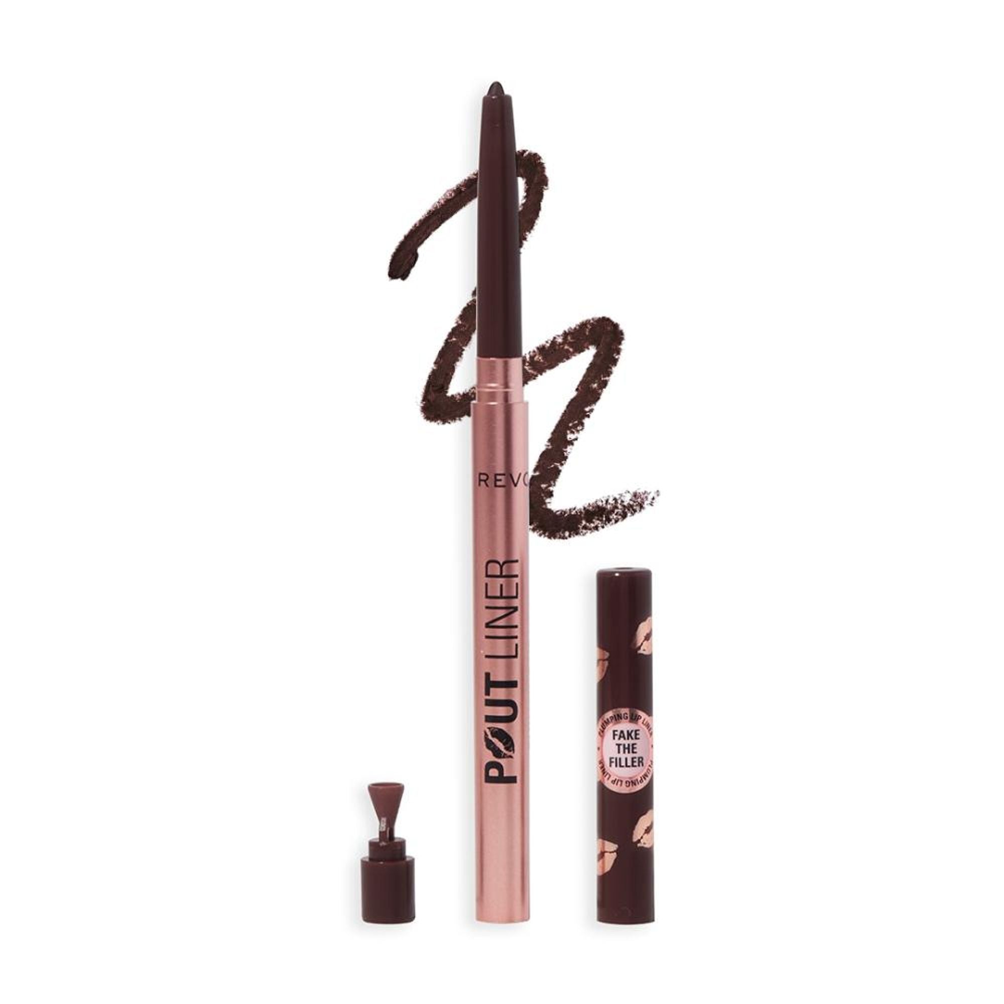 Makeup Revolution Pout Bomb Plumping Lip Liner - Espresso Cool Brown
