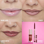 Thumbnail for Makeup Revolution Pout Bomb Plumping Lip Liner - Cookie Warm Brown - Distacart
