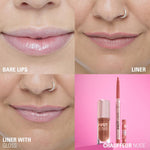 Thumbnail for Makeup Revolution Pout Bomb Plumping Lip Liner - Chauffeur Nude - Distacart