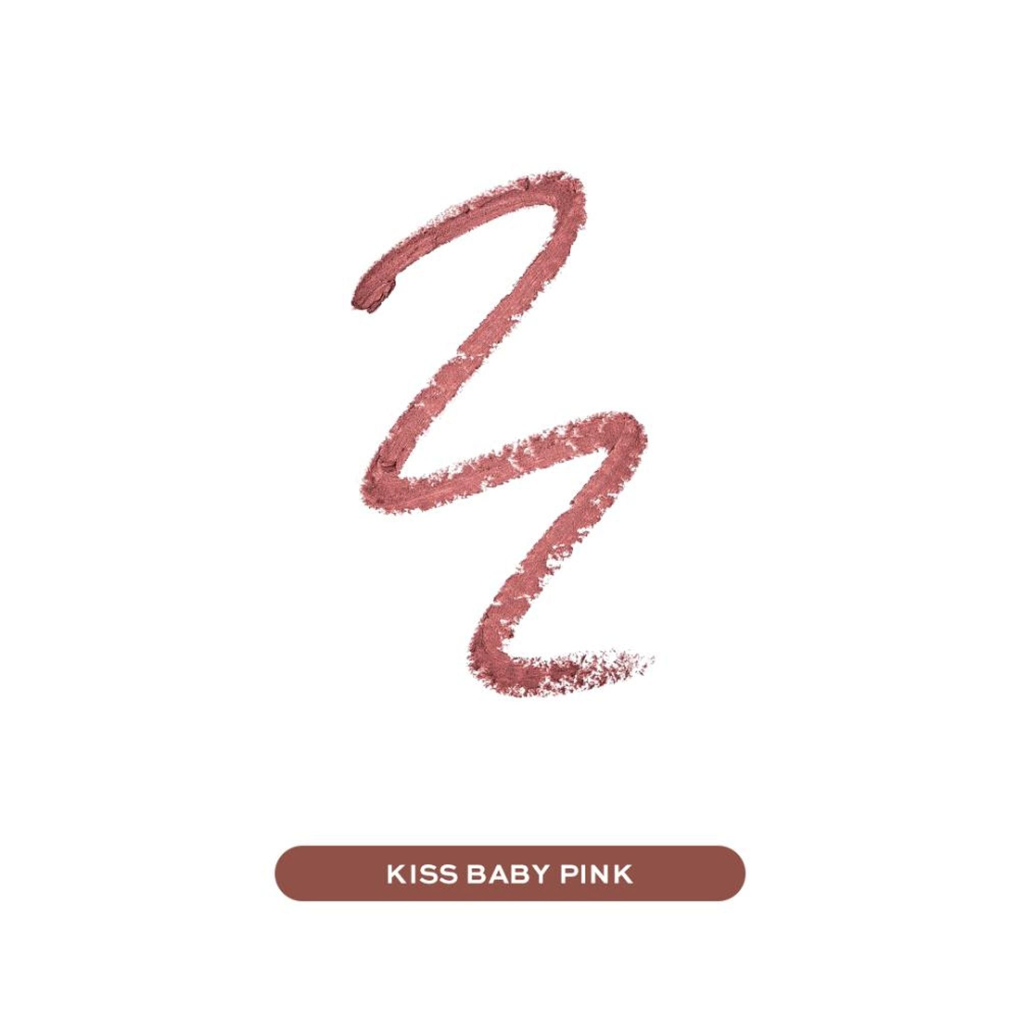 Makeup Revolution Pout Bomb Plumping Lip Liner - Kiss Baby Pink - Distacart