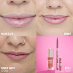 Thumbnail for Makeup Revolution Pout Bomb Plumping Lip Liner - Doll Cool Nude - Distacart
