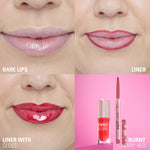 Thumbnail for Makeup Revolution Pout Bomb Plumping Lip Liner - Burnt Cherry Red - Distacart