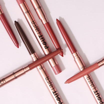 Makeup Revolution Pout Bomb Plumping Lip Liner - Deepest Mauve - Distacart