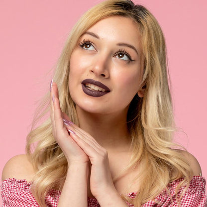 Makeup Revolution Pout Bomb Plumping Lip Liner - Deepest Mauve - Distacart
