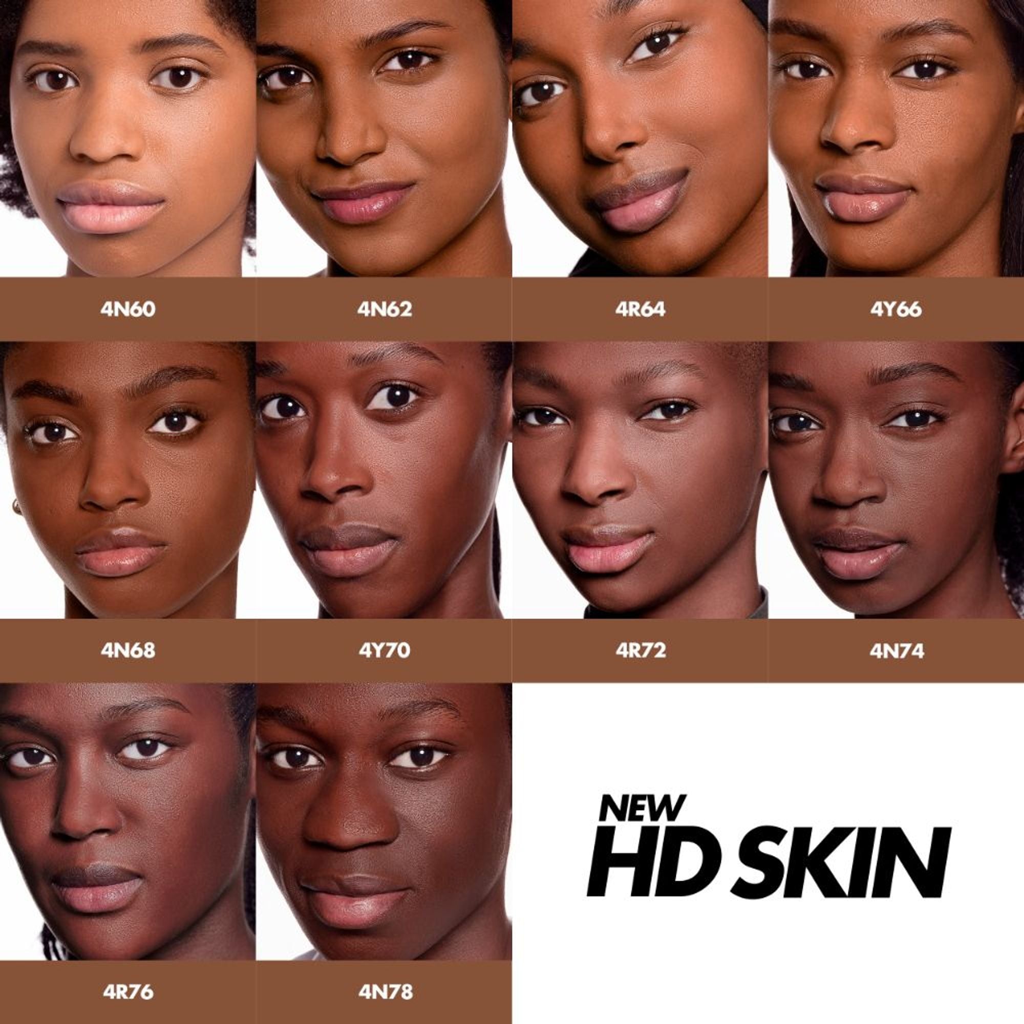 MAKE UP FOR EVER HD Skin Foundation - 1Y04Warm Alabaster - Distacart