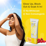Thumbnail for Swiss Beauty Care Glow Fusion Sunscreen SPF 50 PA++++ - 1% Niacinamide & Raspberry Extract - Distacart