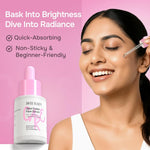 Thumbnail for Swiss Beauty Care Glow Fusion Face Serum - 10% Vitamin C & Sakura Extract - Distacart