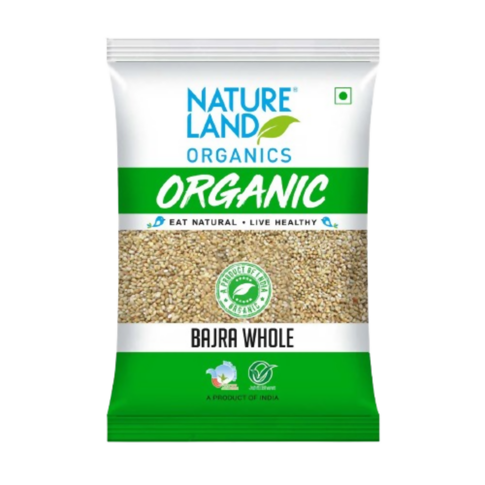 Nature Land Organics Bajra Whole - Distacart