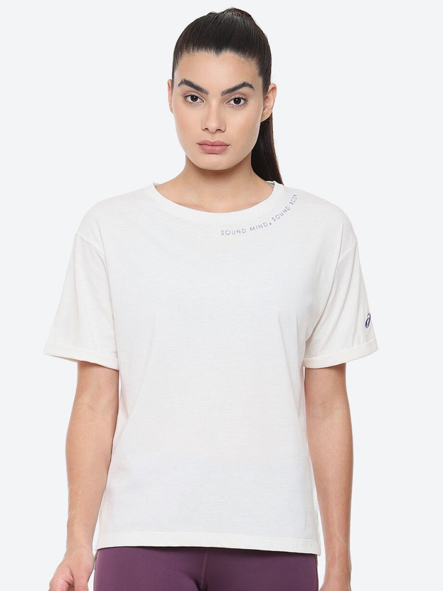 ASICS Training Core Relaxed Graphic Round Neck T-Shirt - Distacart