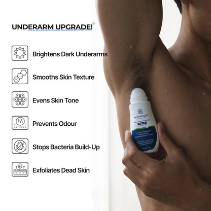 Mannlich Underarm Roll-On for Men - Dista