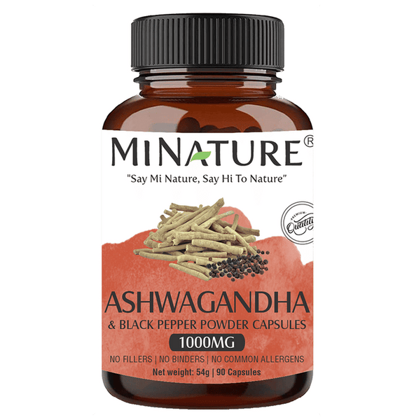 Minature Ashwagandha & Black Pepper Powder Capsule