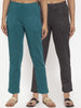 TAG 7 Women Pack of 2 Solid Leggings - Distacart