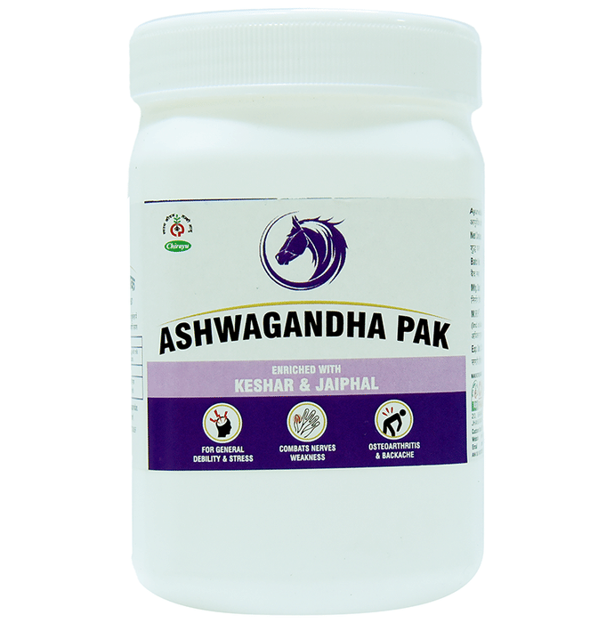Chirayu Ashwagandha Pak Enriched with Keshar & Jaiphal