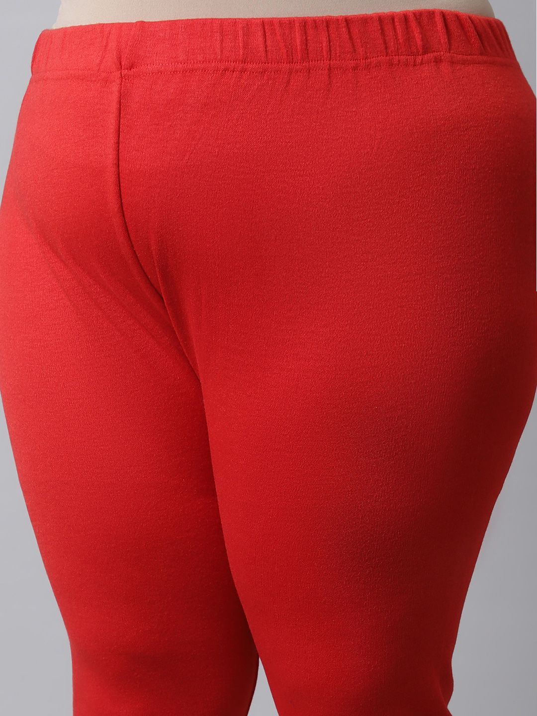 TAG 7 Women Plus Size Pack Of 2 Solid Ankle-Length Leggings - Distacart