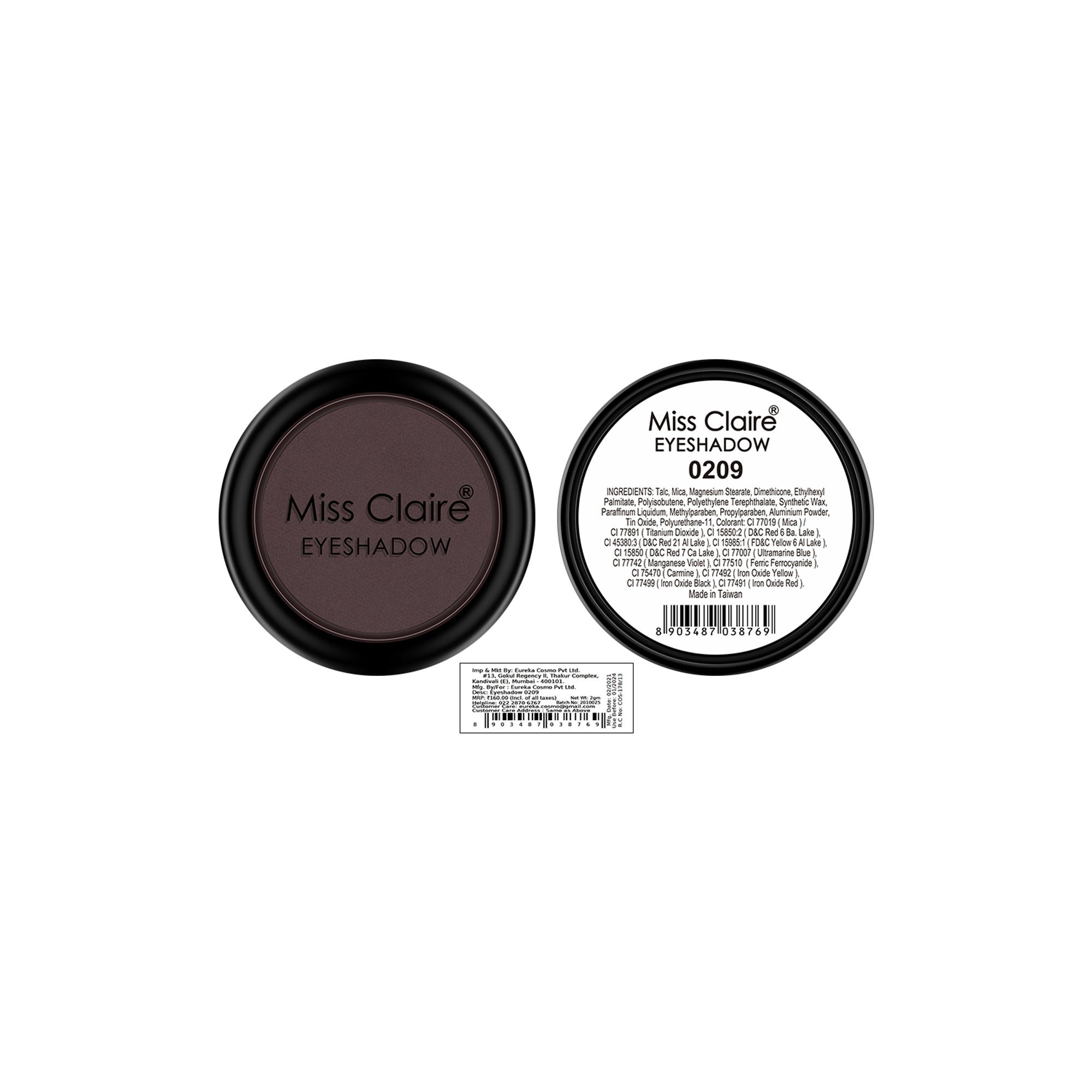 Miss Claire Single Eyeshadow - 209