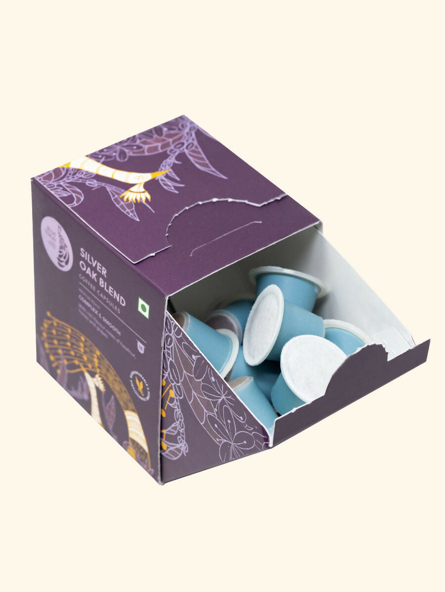 Blue Tokai Silver Oak Blend Coffee Capsules - Distacart