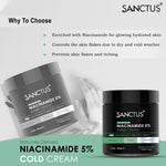 Thumbnail for SANCTUS Moisturizing 5% Niacinamide Cold Cream - Distacart