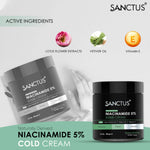 Thumbnail for SANCTUS Moisturizing 5% Niacinamide Cold Cream - Distacart