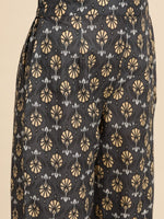 Thumbnail for All About You Women Motifs Yoke Design A-Line Kurta with Trousers - Distacart