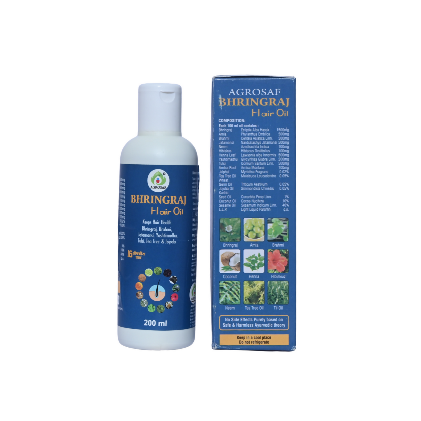 Agrosaf Bhringraj Hair Oil - Dista
