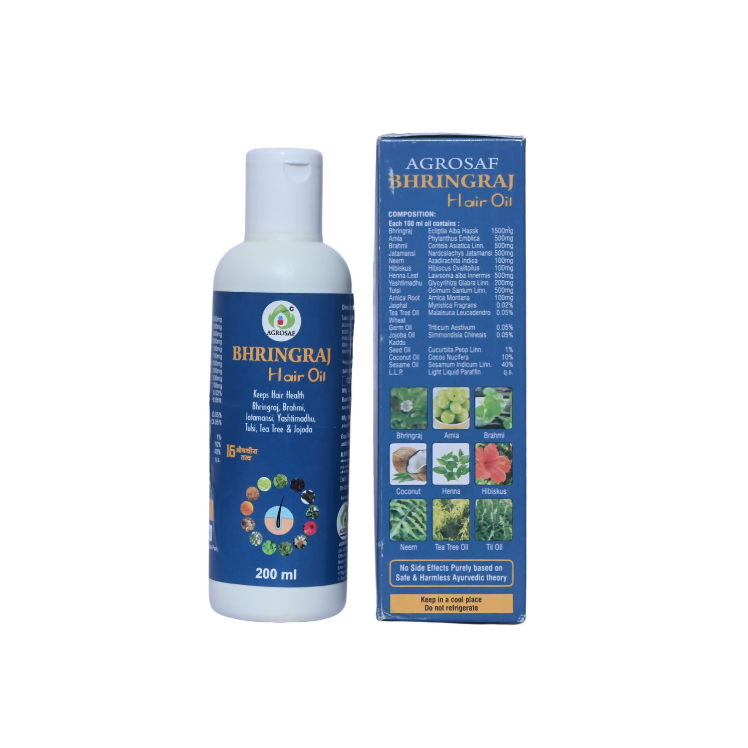Agrosaf Bhringraj Hair Oil - Dista