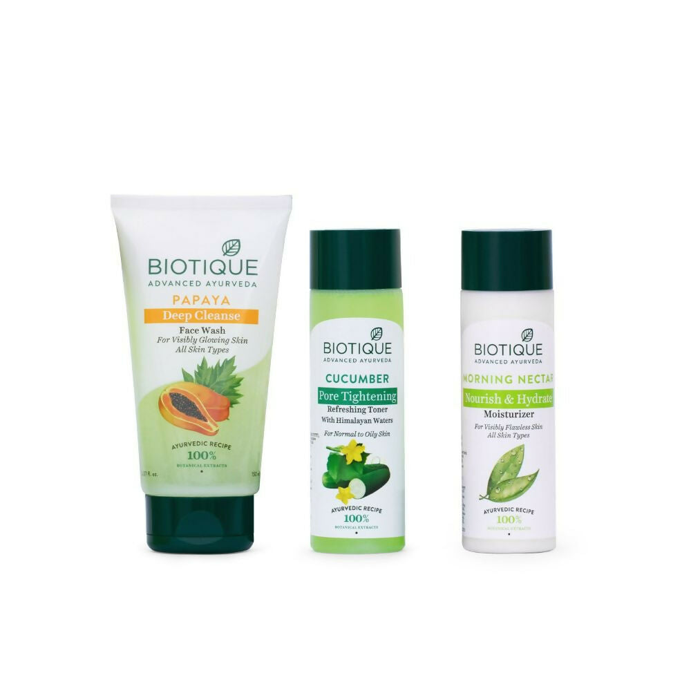 Biotique Daily Skin Care Essential Kit - Distacart