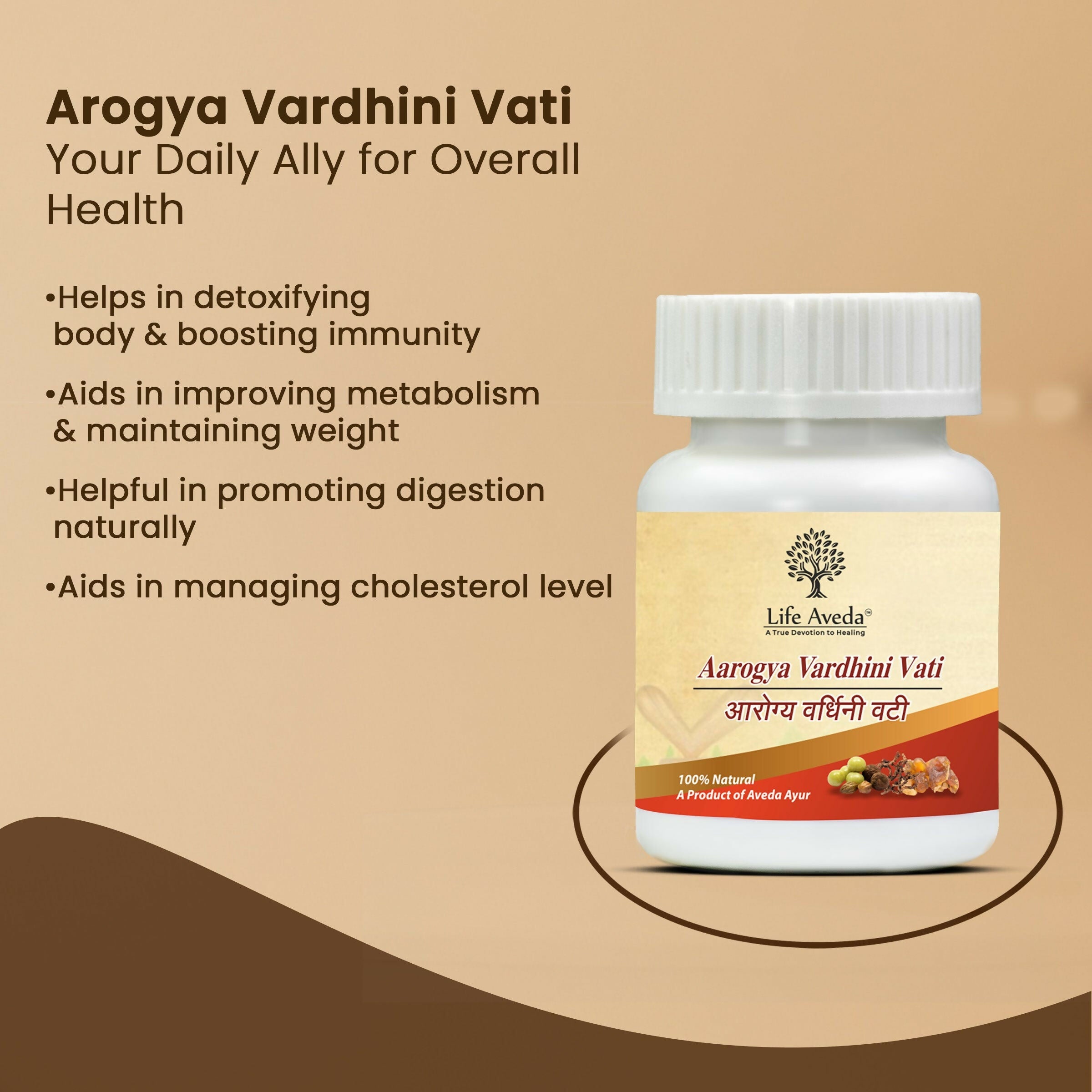 Life Aveda Aarogya Vardhini Vati - Distacart