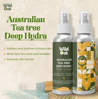 Thumbnail for Wild Oak Shea Butter & Australian Tea Tree Body Lotion - Distacart