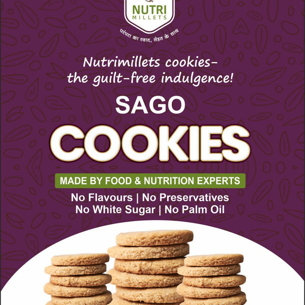 Nutrimillets Sago Cookies - Distacart