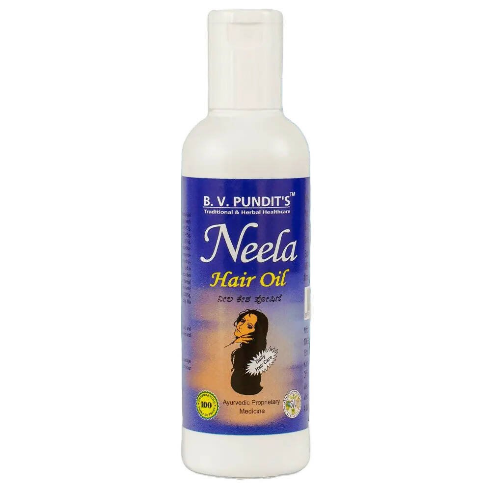 B V Pundit's Neela Hair Oil - Distacart