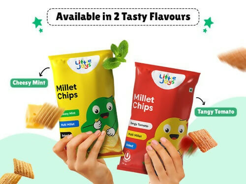 Little Joys Millet Chips - Cheesy Mint - Distacart