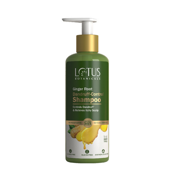 Lotus Botanicals Ginger Root Dandruff-control Shampoo - Distacart