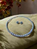 Thumbnail for Inhanns Spectrum Everyday Pearl Sets - Single Strand - Teelblue - Distacart