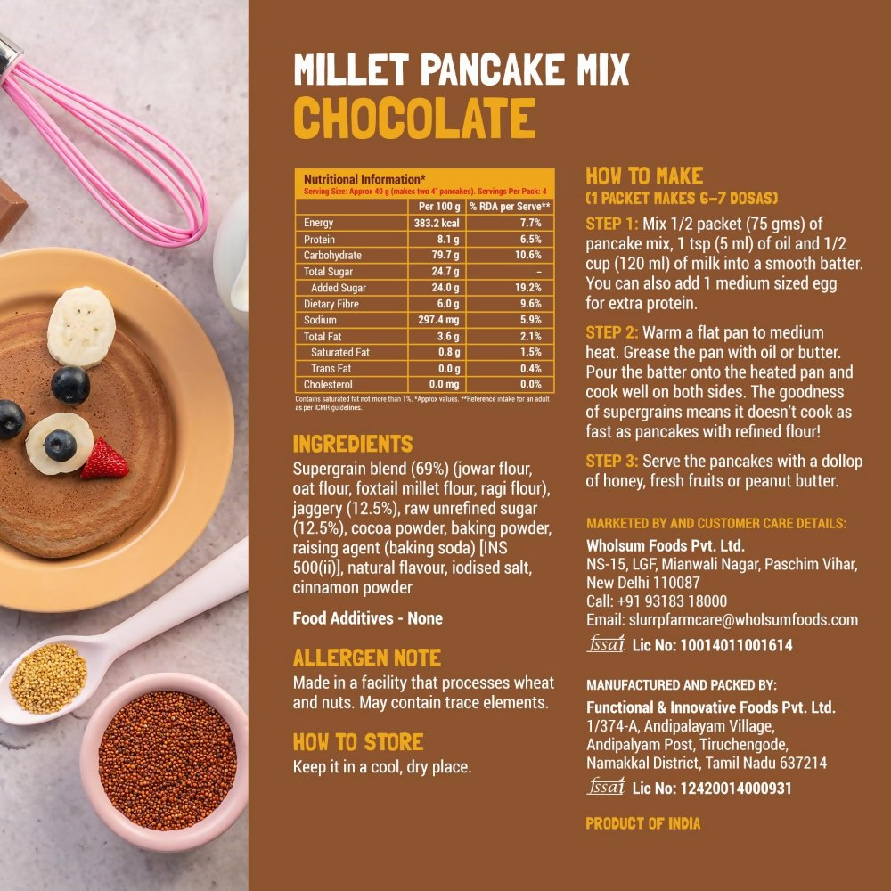 Slurrp Farm Healthy Pancake Lovers Combo