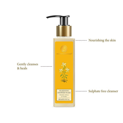 Forest Essentials Travel Size Silkening Shower Wash Mashobra Honey & Vanilla - Distacart