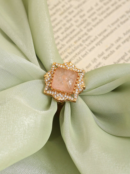 Ruby Raang Diamond Crystal Ring - Distacart