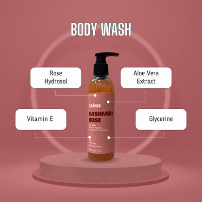 Atisa Kashmiri Rose Body Wash - Distacart
