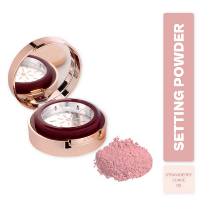 Typsy Beauty Hustle & Grind Setting Powder - Strawberry Shake 02 - Distacart