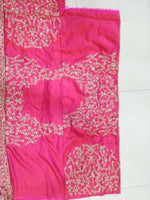Thumbnail for Jyoti Fashion Glamorous Rani Pink Silk 3MM Sequins with Coding Dori Embroidery Lehenga Choli with Dupatta - Distacart