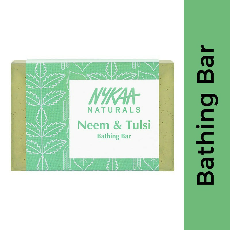 Nykaa Naturals Neem & Tulsi Purifying Bathing Soap - Distacart