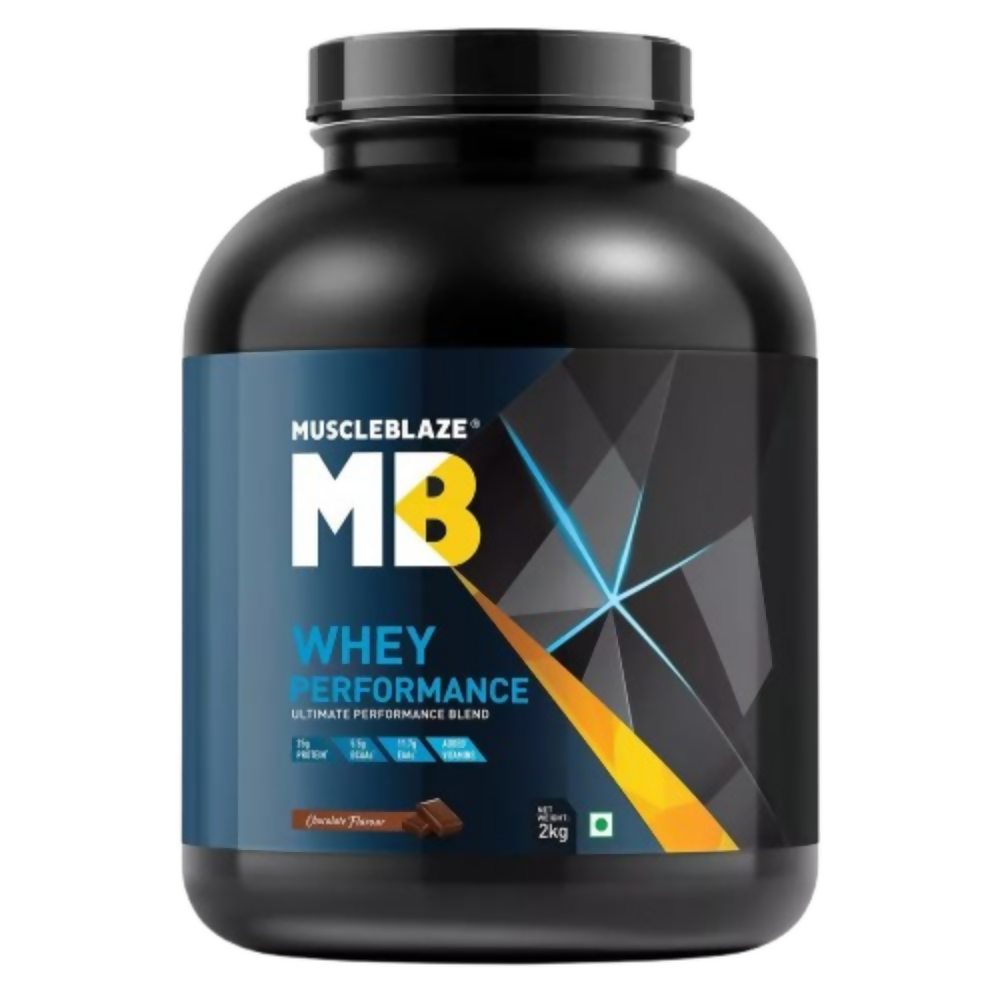 MuscleBlaze Whey Performance Protein Chocolate - Distacart