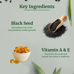 Thumbnail for VI-JOHN Naturale Black Seed Enriched Hair Oil Strong & Shiny with Vitamin A.E & F