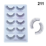 Thumbnail for Bronson Professional Pair 6D Long & Natural False Eyelashes - 211 - Dista