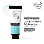 Thumbnail for Deconstruct Oats & Ceramide Gel Sunscreen In Vivo Tested SPF 50 PA+++ - Distacart