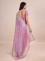 Thumbnail for kasee Floral Zari Silk Blend Ready to Wear Saree - Distacart