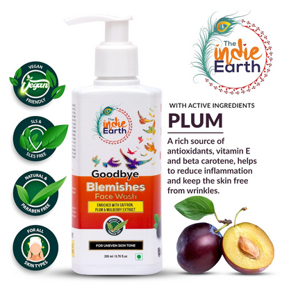 The Indie Earth Goodbye Blemish (Vitamin C) Facewash - Distacart