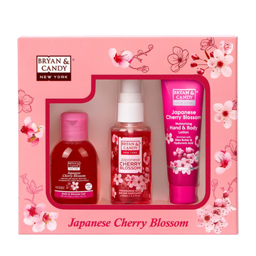 Bryan & Candy Cherry Blossom Bath Kit - Distacart
