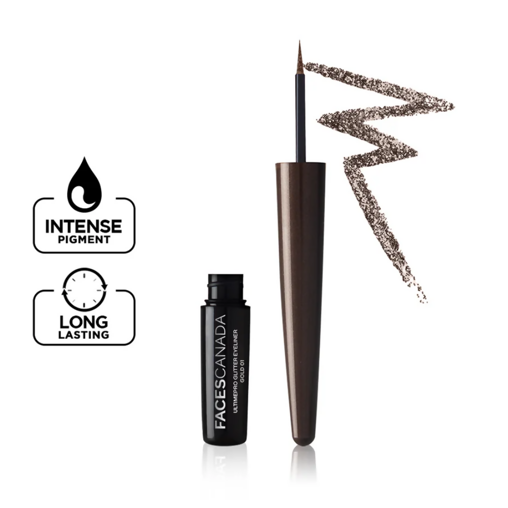 Faces Canada Ultime Pro Glitter Eyeliner - Distacart
